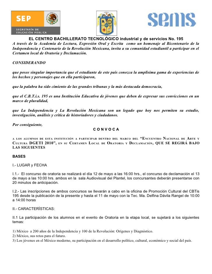 CBTIS CONVOCATORIA cbtis convocatoria: