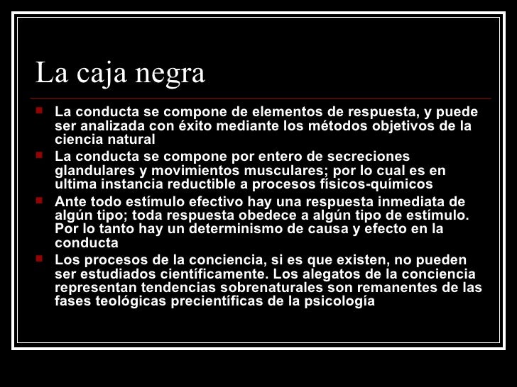 Conductismo