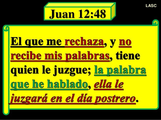 Resultado de imagen para juan 12 48