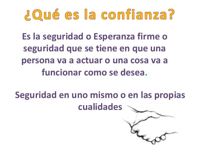 Confianza