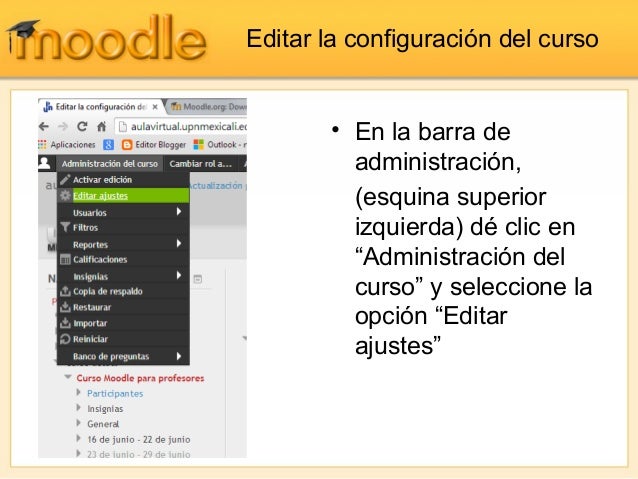 Moodle - Mind Map