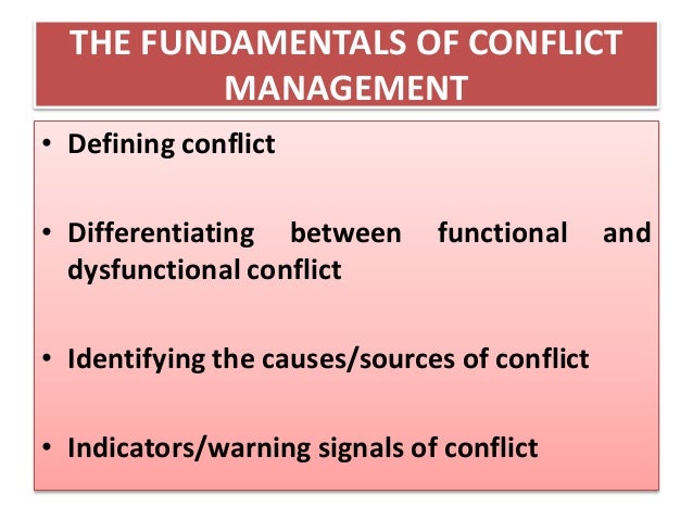 distinguish between functional and dysfunctional conflict essay Distinguishing the effects of functional and dysfunctional conflict on strategic allen c amason mississippi state university search for more papers by this author published online: 30 does the composition of the top team make a difference strategic management journal. distinguish between functional and dysfunctional conflict essay Distinguishing the effects of functional and dysfunctional conflict on strategic allen c amason mississippi state university search for more papers by this author published online: 30 does the composition of the top team make a difference strategic management journal.