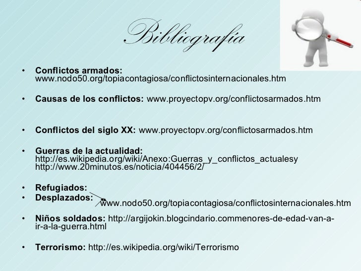 Conflictos Actuales