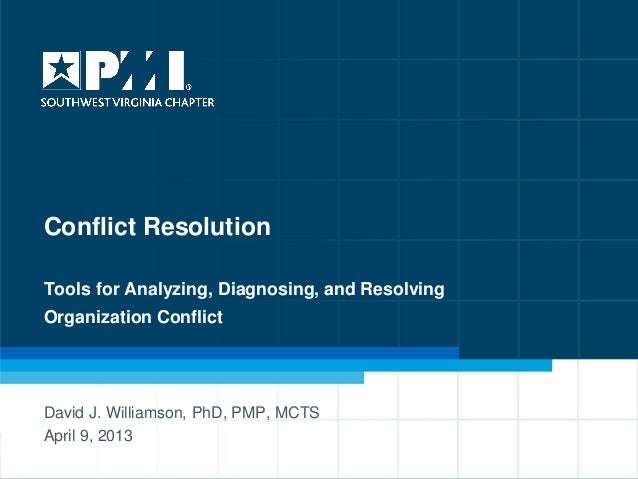 Phd thesis conflict resolution