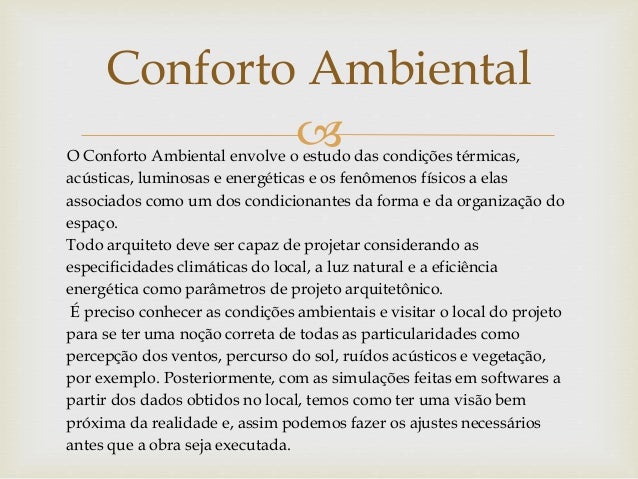 Softwares De Conforto