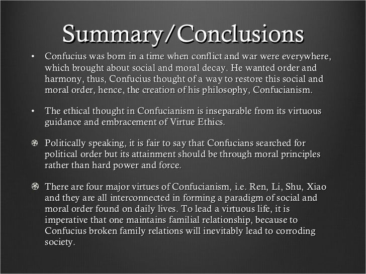 Confucius Essay