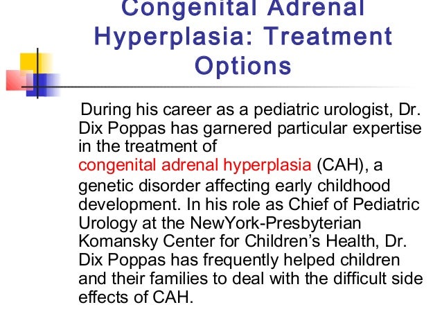 a study on congenial adrenal hyperplasia cah a study on congenial adrenal hyperplasia cah