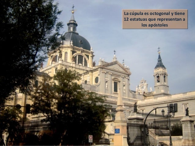 La cúpula es octogonal y tiene
12 estatuas que representan a
los apóstoles
La cúpula es octogonal y tiene
12 estatuas que ...