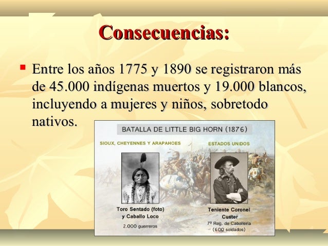 Conquista del oeste.
