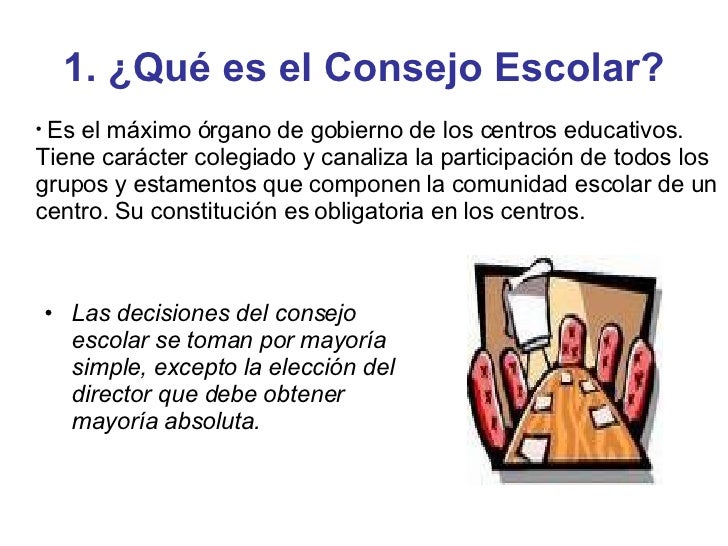 Consejo Escolar Consejo Escolar