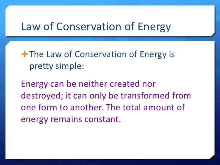 conclusion of conservation of energy Lab # – energy conservation lab #7: energy conservation goals: • determine the spring constant, k, of your particular spring using a graphical method • compare the oscillating values of the kinetic energy and spring potential energy of a spring-mass system • verify the conservation of energy principle as it applies to a spring-mass system. conclusion of conservation of energy Lab # – energy conservation lab #7: energy conservation goals: • determine the spring constant, k, of your particular spring using a graphical method • compare the oscillating values of the kinetic energy and spring potential energy of a spring-mass system • verify the conservation of energy principle as it applies to a spring-mass system.