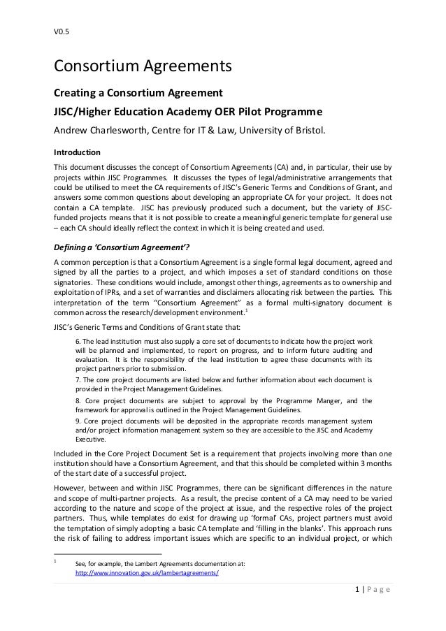 consortium agreement template consortium agreement template consortium agreement template consortium agreement template