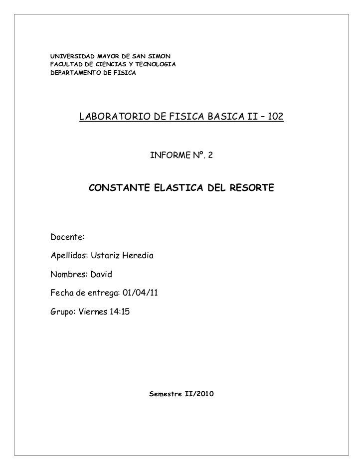 Constante elastica