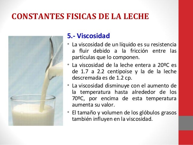 CONTROL DE CALIDAD DE LA LECHE