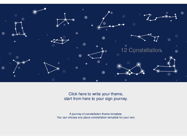 constellation-ppt-template