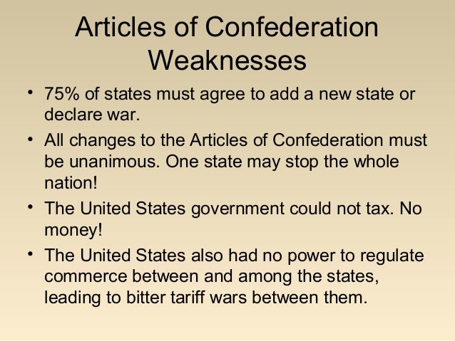 essay comparing the articles of confederation and the constitution essay comparing the articles of confederation and the constitution