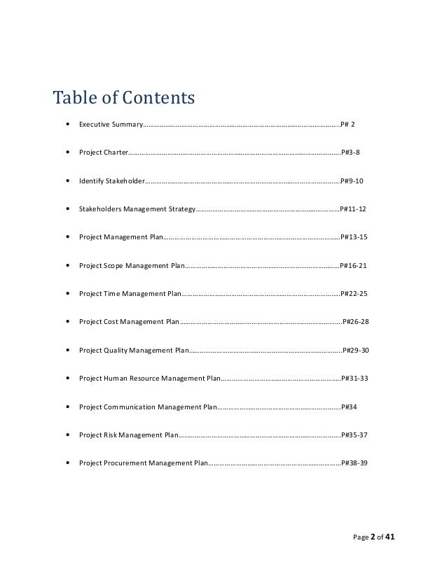 engineering executive summary
