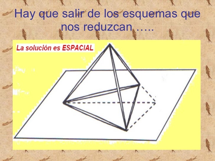 Construir 4 Triángulos, Con 6 Palitos Iguales