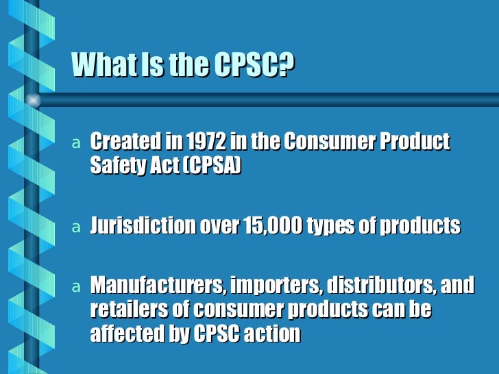 Consumer Product Safety Commission2