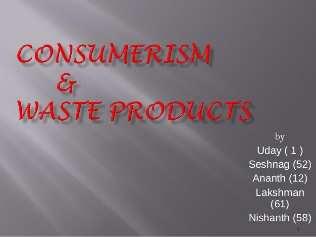 Consumerism Essay