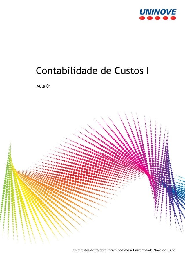 Contabilidade de custos artigos