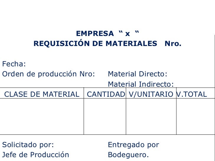 Contabilizaci 243 N De Los Elementos Del Costo | formato orden de produccion contabilizaci 243 n de los Contabilizaci 243 N De Los Elementos Del Costo | formato orden de produccion contabilizaci 243 n de los