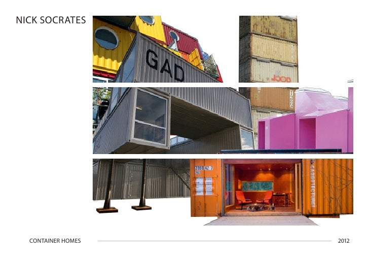 Shipping Container Architecture