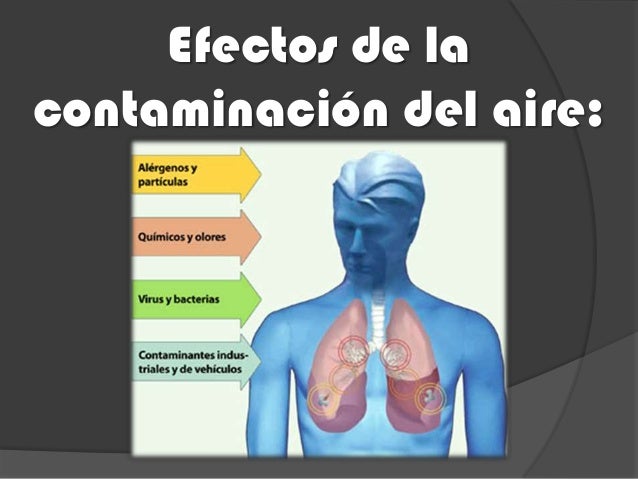 contaminacion del aire contaminacion del aire