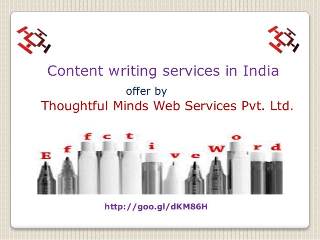 Online content writing services
