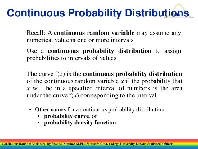 random variables and probability distributions examples pdf