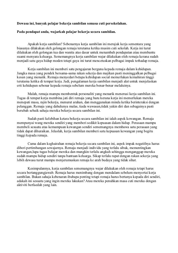 Contoh Karangan Bm Scribd Read Unlimited Books 