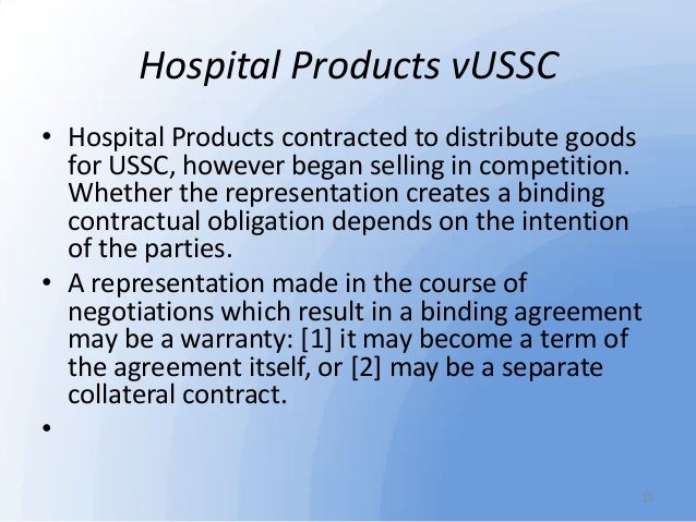 Expressed terms of a contract