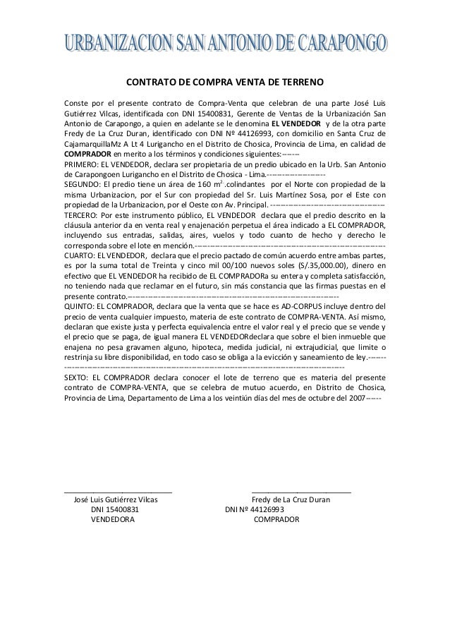 HOJA CONTRATO PRIVADO hoja contrato privado: