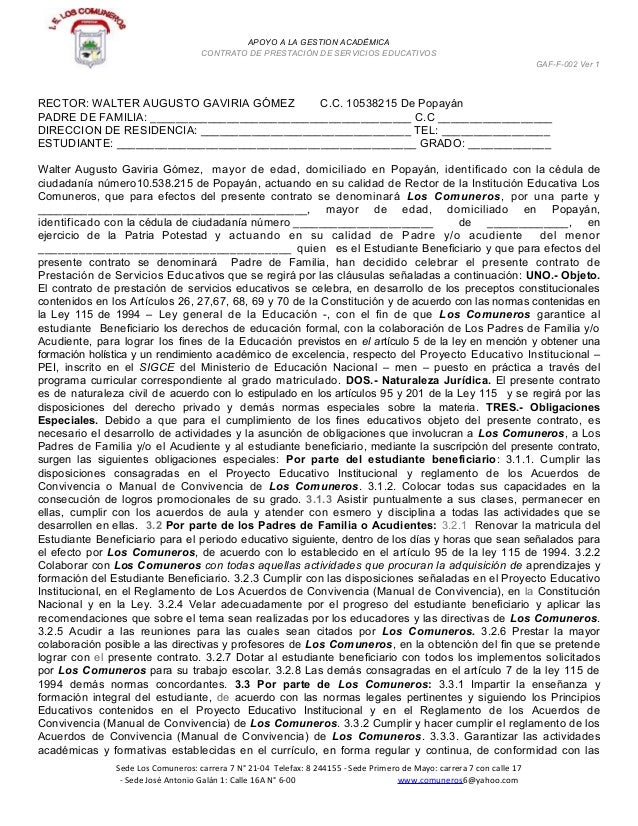 DOCUMENTO PRIVADO GESTION documento privado gestion: