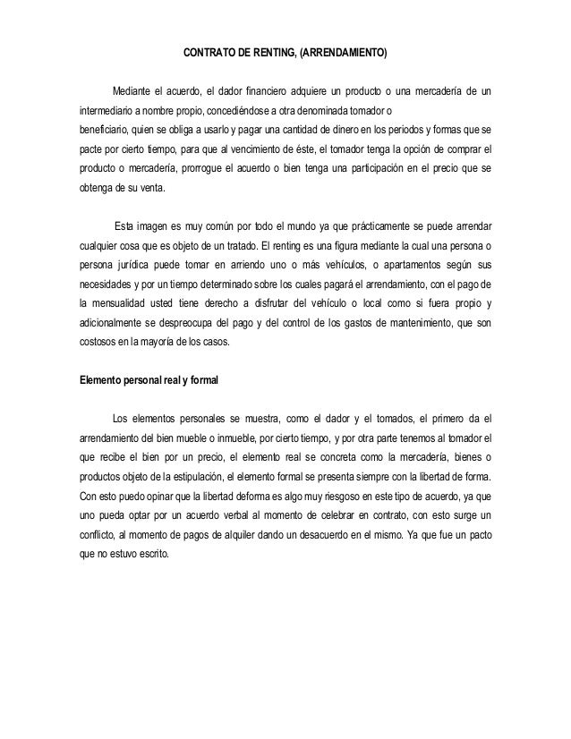 Renting maquinaria