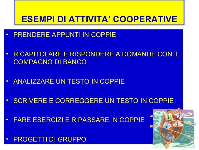 Cooperative Learning Esempi Pratici Scuola Secondaria