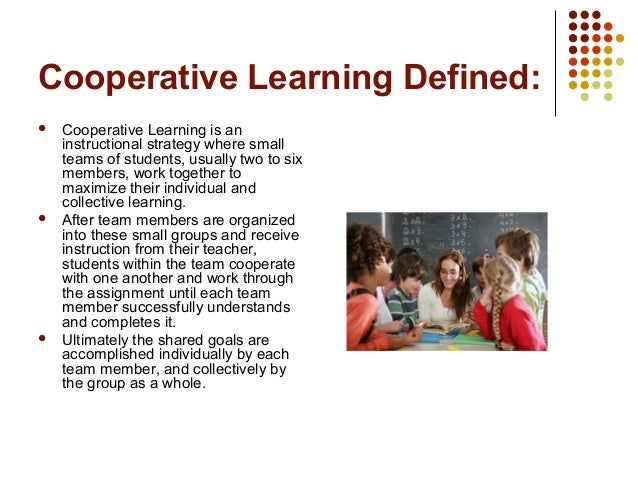 cooperative learning essay Cooperative learning 1 cooperative learning effects on the classroom by anthony r adams submitted in partial fulfillment of the requirements for the degree of. cooperative learning essay Cooperative learning 1 cooperative learning effects on the classroom by anthony r adams submitted in partial fulfillment of the requirements for the degree of.