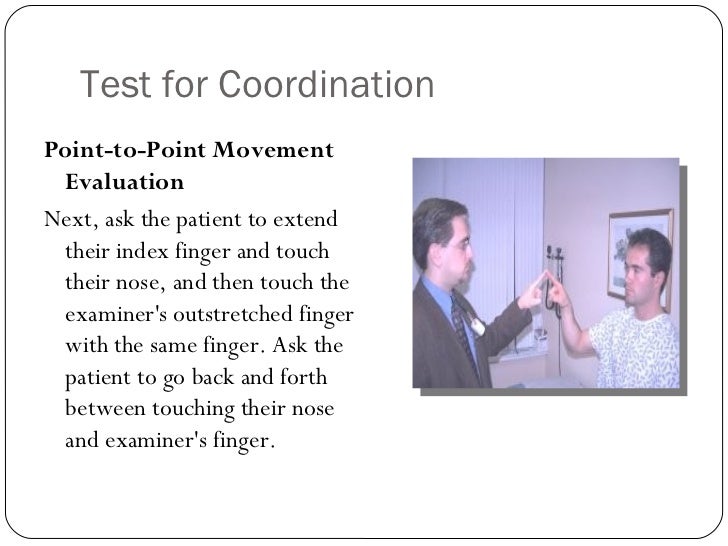 Coordination, Balance, Gait and Posture