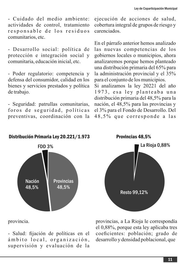 Proyecto de Ley de Coparticipación Municipal presentado por Quintela