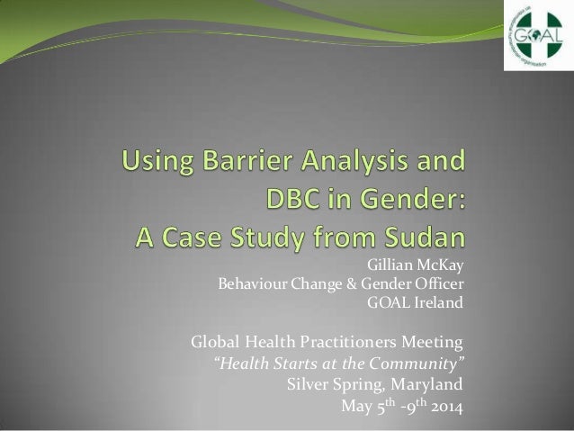 changing behavior case analysis changing behavior case analysis