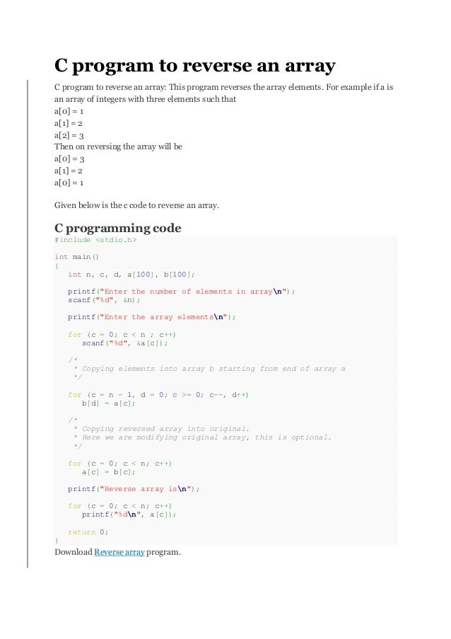 Write a program to reverse a number in unix