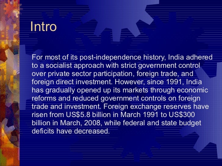 Background of India s Foreign Trade - General Knowledge