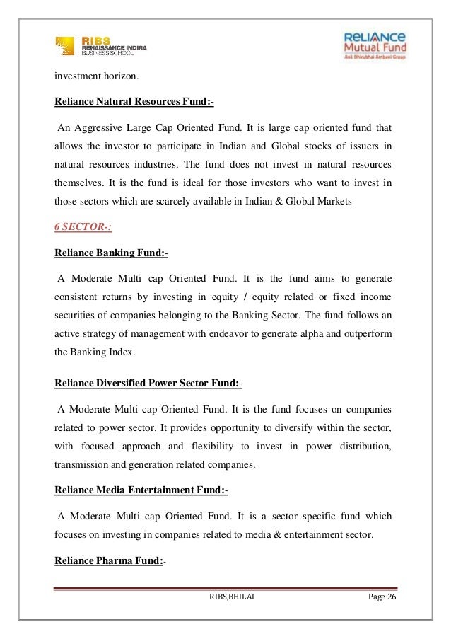 a project report on need of financial advisor for mutual fund
