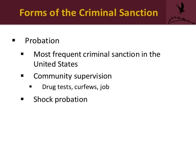 what should be the dominant goal of the criminal sanction Intermediate sanctions are a form of punishment used in the criminal justice system these criminal sentences fall between probation and. what should be the dominant goal of the criminal sanction Intermediate sanctions are a form of punishment used in the criminal justice system these criminal sentences fall between probation and.