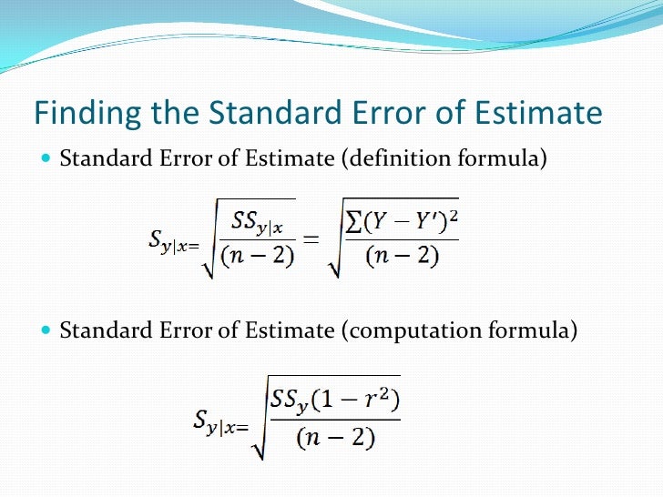 regression line equation