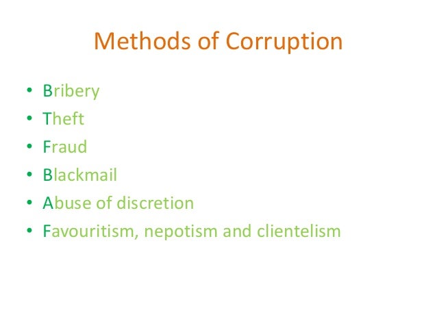 corruption and nepotism in india Some rules are old and complex tha cannot be followed in indian scenerio in competitive exam the corruption is going on nepotism is going on it should be. corruption and nepotism in india Some rules are old and complex tha cannot be followed in indian scenerio in competitive exam the corruption is going on nepotism is going on it should be.