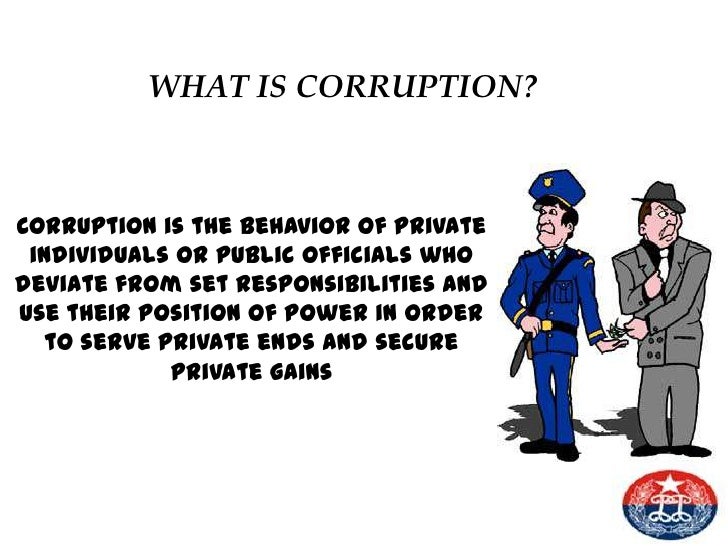 Icac police corruption essays