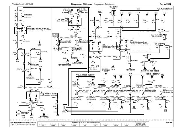Corsa 2002 Diagramas El U00e9ctricos