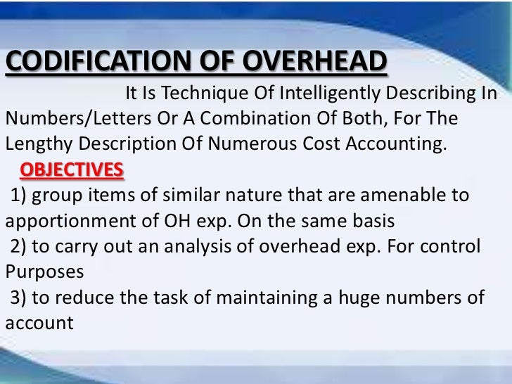 Basic costing/ Types of cost/Overheads