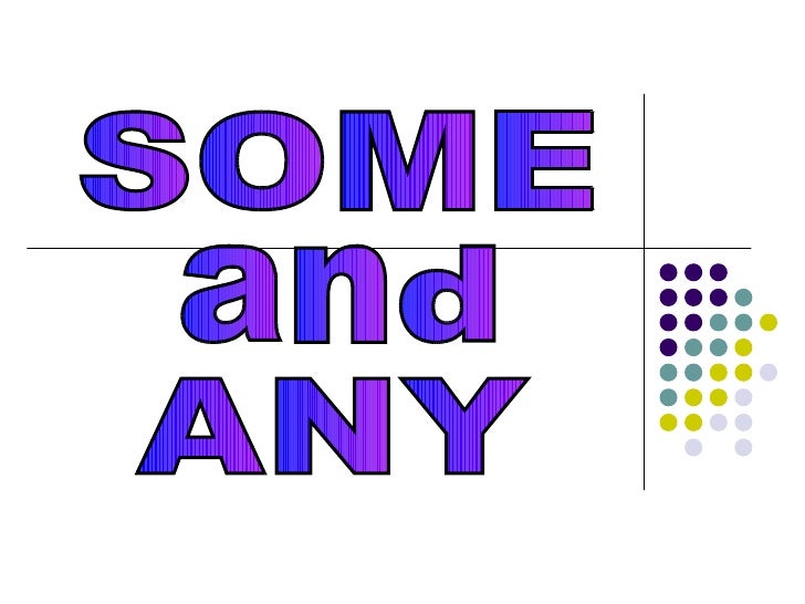 Countable And Uncountable Nouns Iii (Some And Any)